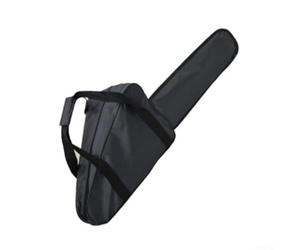 Sac de rangement pour tronçonneuse d'extérieur fabriqué à partir de tissu Oxford 600D avec coutures renforcées et fermeture éclair pleine longueur (40,6 à 45,7 cm, noir)