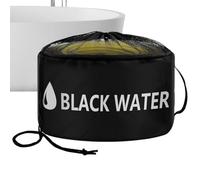 Sac de rangement pour tuyau à fermeture éclair étanche haute performance | Fermeture éclair durable pour tuyau d'évacuation | Sac de rangement idéal pour les accessoires de remorque de voyage en plein