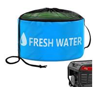 Sac de rangement pour tuyau à fermeture éclair étanche haute performance | Fermeture éclair durable pour tuyau d'évacuation | Sac de rangement idéal pour les accessoires de remorque de voyage en plein