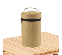 Sac de rangement pour vaisselle de camping - Avec poignée de transport - Fermeture éclair divisée portable - Pour le camping, la randonnée, le barbecue, le tourisme et la pêche