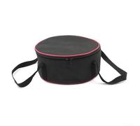 Sac de rangement pour vaisselle de camping - Organiseur de vaisselle empilable à coque rigide pour assiettes, bols et ustensiles, 28 x 28 x 13 cm, tissu Oxford avec intercalaire en éponge (1)