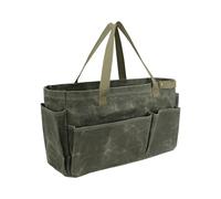 Sac de rangement pour vaisselle de camping, sac de rangement pour outils de camping en toile cirée imperméable pour l'extérieur | Sac de transport de bois de chauffage de longue durée et d'eau, Army