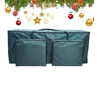 Sac de rangement réutilisable pour sapin de Noël, organiseur d'arbres artificiels | Poubelle de protection saisonnière d'hiver de grande capacité pour jouets, couronne, literie et vêtements