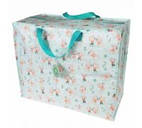 Sac de rangement Rex London Jumbo Mimi And Milo Blanc 58x28x48 cm