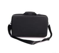 Sac de rangement rigide en EVA pour console PS5 PRO avec intérieur spacieux pour console et périphériques en noir et gris