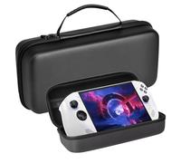 Sac de Rangement Rigide en EVA pour Legion Go S - Étui de Voyage Antichoc avec Similicuir de qualité supérieure, Organisateur Portable Compact pour Accessoires de Jeu