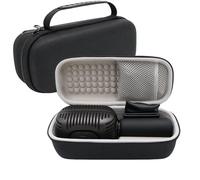 Sac de rangement rigide en EVA pour microphone JBL KMC650U KMC650 sans fil intégré avec poignée de transport, sac de protection antichoc pour microphone, sac de rangement durable