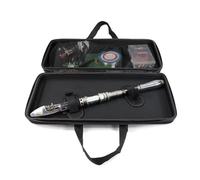 Sac de rangement rigide pour leurres de pêche, boîte de rangement rigide étanche pour appâts, sac portable de grande capacité pour cannes, moulinets, appâts et, 45 x 21 x 7 cm, Voir description, Voir