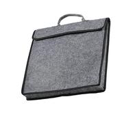 Sac de rangement robuste pour barbecue avec poignées renforcées et crochets antidérapants pour la cuisine en plein air, sac de rangement contre les rayures, accessoire de cuisine à large poignée