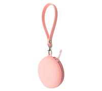 Sac de rangement rond pour casque d'enfant, porte-monnaie, petite monnaie, sac de rangement léger avec écouteurs, Rose, As the Picture Show