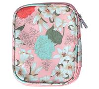 Sac de Rangement Sac à Crochet Sac à Tricoter Tissu Oxford Lys Rose Portable ménage Bricolage Fil Stockage Sac à Main pour Voyage Crochet