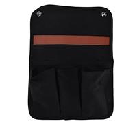Sac de Rangement Sac de Rangement Portable Léger Durable Side Multifonctional Chaise Accoudoir Organisateur de Stockage pour Camping extérieur Picnic Oxford Tissu 32 x 23,5 cm (Noir)
