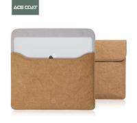 sac de rangement , sac en papier Kraft lavable - For Nouveau Mac Pro 16 A2141 - Horizontal jaune