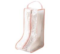 Sac de rangement saisonnier transparent pour chaussures avec fermeture éclair, E, F