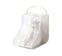 Sac de rangement saisonnier transparent pour chaussures avec fermeture éclair, K, L