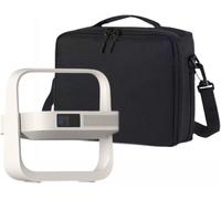 Sac De Rangement Souple Pour Projecteur Portable Xgimi Elfin Flip - Sac De Rangement Épais Et Portable Avec Bandoulière Réglable,Design De Poche En Filet Pour Accessoires,Noir Doux