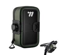 Sac de rangement sous le siège pour vélo, équitation, sacoche de selle légère, sac de rangement imperméable (8,2 cm), accessoire de cyclisme pour voyage, extérieur, déplacement, école