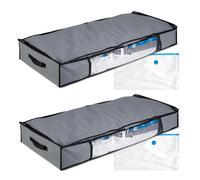 Sac de rangement sous vide 70 L pliable housse de rangement sachet sous vide