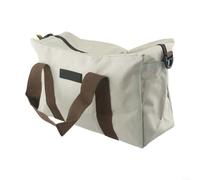 Sac de rangement spacieux étanche de 35,6 cm, design portable, adapté pour les techniciens et les amateurs de bricolage (gris)