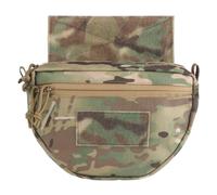 Sac de Rangement Tactique Abdominal pour Chargeurs, Outils Utilitaires, Pochette Pendante pour Gilet de Chasse Airsoft, Porte-plaques(CP)