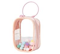 Sac de rangement transparent en PVC pour les activités des enfants et l'organisation quotidienne, idéal pour les familles, sac de rangement transparent pour bébé