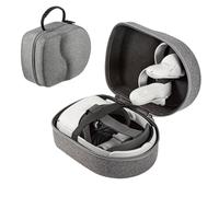 Sac de rangement universel DEVASO pour lunettes Quest 2VR, sac fourre-tout, boîte de protection pour casque Meta Quest 3.