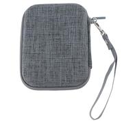 Sac de Rangement Universel pour Mini Appareil Photo avec Poche Intérieure en Filet, Coque Rigide, étui de Protection étanche avec Fermeture éclair pour Link Link2 Link SQ (Vert)