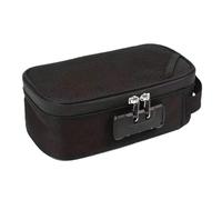 Sac de rangement verrouillable pour preuve d'odeur - Porte-documents de voyage portable, sac de rangement sécurisé | Mallette de fichiers Airdight pour argent, cartes, passeport, chèques, pochette