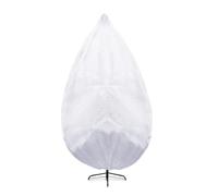 Sac de rangement vertical pour sapin de Noël avec fermeture éclair et cordon de serrage, pour coussins de jardin