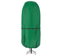 Sac de rangement vertical pour sapin de Noël avec sangles réglables, housse résistante à l'eau pour arbres artificiels assemblés jusqu'à 2,7 m, protège de la poussière et des insectes (vert clair, 0,9