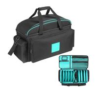 Sac de rangementpour câbles - Pochette de rangementprofessionnelle pour câbles DJ, étui de rangementléger pour équipement audio, support utilitaire pour musicien de tournée | Système d'organisation