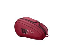 Wilson Sac de padel Bela DNA Super Tour – Jusqu'à 6 raquettes – Rouge