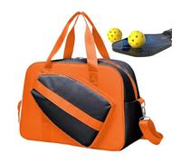 Sac de Raquette de Sport Sac de Rangement à Pelles Pickleball, Harnais De Grande Capacité Avec Poche pour Chaussures, Fourre-Tout Organisateur Multifonctionnel Organisateur De Raquettes, Sacs