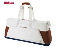 Sac De Raquette De Tennis Avec Poche Intérieure Indépendante,Grand Sac De Tennis,Max Pour 5 Raquettes,Super Tour,01.2024,Roland Garros -Ecru And Bleu-A