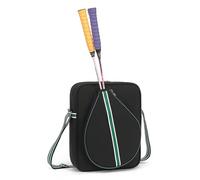 Sac de raquette de tennis Head, Sac de raquette de tennis, Sac de badminton avec bandoulière réglable, Sac de raquette de grande capacité Sacs de transport pour hommes femmes enfants filles