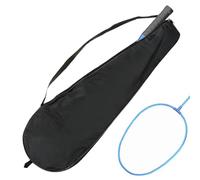 Sac De Raquette De Tennis | Housse Imperméable Avec Bandoulière | Pochette En Tissu Oxford Durable Résistant À L'Usure Pour Badminton - Contient Deux Pièces | Étui Rembourré Pour Squash | Rangement D'