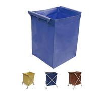Sac de rechange en tissu Oxford pour chariot à linge, sac de doublure imperméable amovible, sac de rangement pour chariot à linge commercial pliable