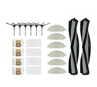 Sac de rechange pour aspirateur robot - Brosses latérales - Filtre de rechange - Brosse principale - Texture ABS - Pour balayeuse