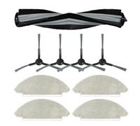 Sac de rechange pour aspirateur robot - Brosses latérales - Filtre de rechange - Brosse principale - Texture ABS - Pour balayeuse