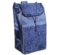 Sac De Rechange pour Caddie - 72L Sac De Remplacement De Chariot À Main, Sacs Imperméables Portatifs De Chariot À Caddie De Tissu d'Oxford, Tissu Oxford Sac De Rangement Étanche, 37.5 × 28.5× 67cm