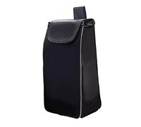 Sac de rechange pour caddie, sac de rangement imperméable en tissu Oxford, avec poches latérales et poche arrière, accessoires de rangement faciles (noir épais)