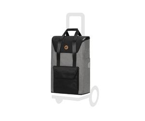 Sac de rechange pour chariot de courses Andersen - 49 litres - Poche latérale et frontale - Poignée de transport - Compartiment intérieur supplémentaire - Hydrofuge - Réflecteurs - Pliable - Senta 2.0