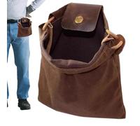 Sac de recherche de nourriture - Ciré pliable avec cordon de serrage | Poche de recherche en pierre - pour activités de plein air Camping Randonnée Champignons Fruits Coquilles Trésors et équipement