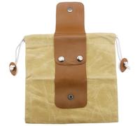 Sac de recherche de nourriture pliable Sac rangement camping sympathique avec bouton dissimulé et crampon à cordon polyvalent rangement en toile pour la chasse à la randonnée en camping, pac