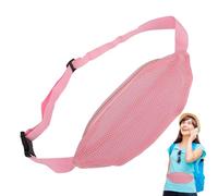 Sac de récupération de coquillage, sacs de collecte de coquilles pour plage - Shell Pouch avec sangle réglable - Organisateur léger, pack de taille avec fermeture éclair pour la navigation de