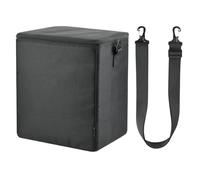 Sac de réfrigérateur portable - Petit sac de transport en nylon pour réfrigérateur, protecteur de congélateur portable, trousse de maquillage noire pour la maison, l'extérieur, la cuisine