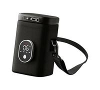 Sac de refroidissement portable pour lait maternel avec affichage numérique de la température et poches de glace rechargeables pour le voyage Sac de refroidissement du lait rechargeable
