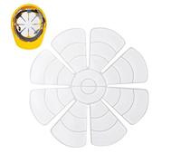 Sac de refroidissement pour casque de protection - Coussin de refroidissement réutilisable - Pour chapeau de par temps chaud, travail en plein air, vélo, voyage, pêche, pendant les mois d'été