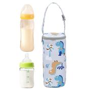 Sac de refroidisseur de bouteille de lait maternel - fourre-tout à bouteille isolé avec bandoulière, réchauffeur de frais extérieur pour les soins infirmiers | Maman Daycare Travel Feeding Essentials,