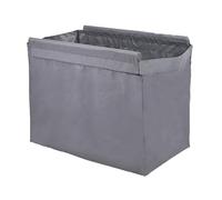 Sac de Remplacement pour Chariot à Linge étanche de Grande capacité, Doublure en Tissu Oxford Amovible pour Chariot Pliable de 350 à 400 L, Sac à Linge Gris Durable, idéal pour Une utilisati
